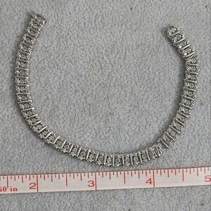 Vintage Sterling silver tennis bracelet for repair